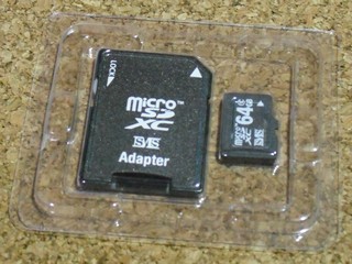 microSDXCカード64GB